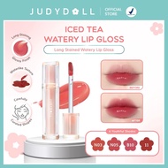 [Judydoll] Iced Tea Watery Lipgloss 5ML Long Stained Waterlike Lipgloss, Light Formula, Non-Stick, C