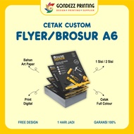 CUSTOM A6 SIZE/FLYER BROCHURE PRINTING | FULL COLOR | 1st Anniversary