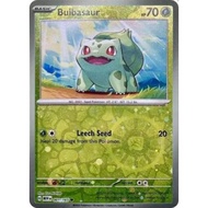 Bulbasaur - 001/165 - Cosmos Holo Promo 151 Costco Pokemon Scarlet & Violet Promos LIMITED AT US ONL