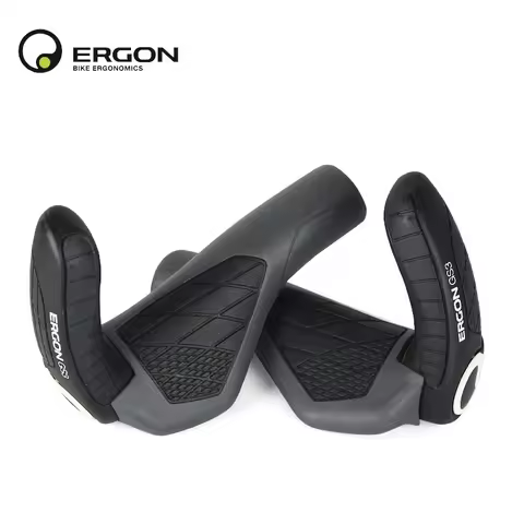 ERGON Original Large Size GS3 MTB Grips OEM Version Bicycle Handlebar Grip Ergonomics Design Anti-sl