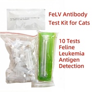 Rapid Test Kit FeLV Feline Leukemia Antigen Test Kit Cat Serum Ujian Kucing Immunochromatography