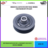 (CM-3) Hyundai Santa Fe CM 2.4 2010-2012 Genuine Hyundai Mobis Crank Pulley Damper (23124-2G600)