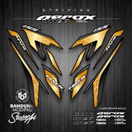 STRIPING AEROX ALL NEW CONNECTED 155 MLK 27/ VVA 2021-2023/ MOTO AEROX 155 NEW AEROX NEW 155/