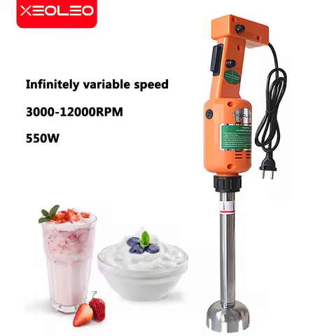 XEOLEO Commercial Hand Blender 550w Food blender Handheld mixer Juicer Food processor Baby Food Supp