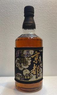 日本京都蒸溜所西陣織黑帶（黑酒標）威士忌 46度 700ml