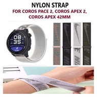 [Ready Stock] Fashion Nike Nylon Strap for Smartwatch Coros Apex 2 Coros Pace 2 Coros Apex 42mm