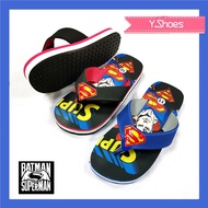 Superman [Size 10-3] Super Man Slipper Kids Budak Cute Boy Cute Girl Kasut Ringan(2 Colour) PM 09103