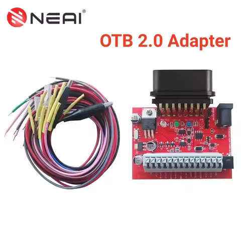 OTB2.0 Adapter ECU Programmer Tool OBD on Bench Adapter For KT200 KT200II Foxprog Tag FOX-Flash Dual