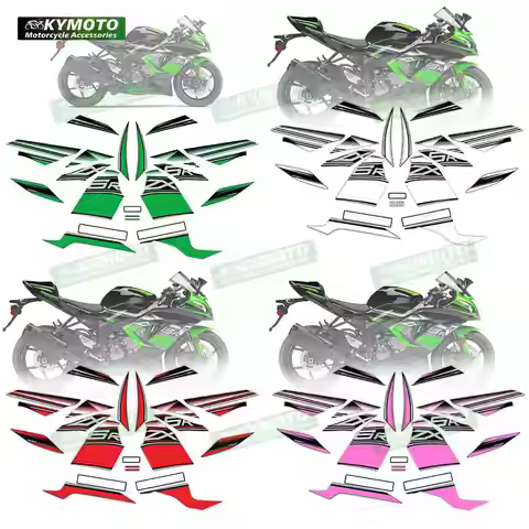 For ZX-6R ZX6R 636 2013 2014 2015 2016 2017 2018 motorcycle accessories fairing reflective stickers 
