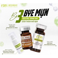 Combo product set to reduce acne, reduce dark spots, no swelling, no peeling (Acne stem cells + Dr. 