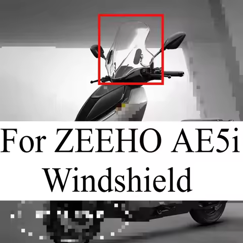 Motorcycle Modified Windshield Wind Deflector Heightened Windshield Front Glass Accessories For ZEEH