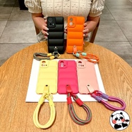 Braid Strap Down Jacket Casing For Honor X9A X9B X9 X8B X8A X8 X7B X7A X7 X6B X6 X5 Plus 5G 4G Shock