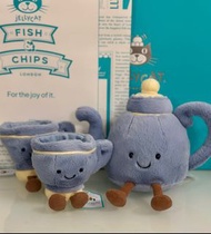 [茶杯英國限定] Jellycat Amuseables Teapot Soft Toy # 禮物 # 茶杯 公仔 # 茶壺 公仔 # Harrods