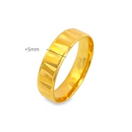Top Cash Jewellery 916 Gold Designed Full Ring
