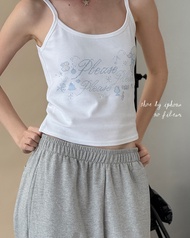 JELLYPLEASE (Sweet Moment) - Jellambie Tank (PRE จัดส่งประมาณ 27DEC) | cute tank with front print an