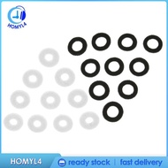 [Homyl4] Pack of 10 Brass Instrument Trumpet Wool Felt Washers Pads Protectors Dia. 17mm