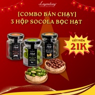 Economical COMBO | 3 Boxes of Chocolate Nuts 40g | Delicious Quality Snacks | Meaningful gifts for l