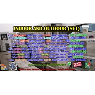 Used 1.5HP Daikin / Panasonic / Samsung / Acson / Wall Mounted Type Aircon / R22 / R410A/ R32 / Excl