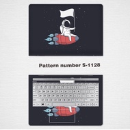 2pcs UNIVERSAL in space Laptop Stickers Decal self-adhesive VINYL 12 13 14 15.6 inches Notebook ASUS
