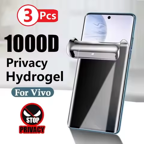 3Pcs Screen Protector For Vivo Y36 Y20S Y78 Y33s Y22 Y22S Y76 Y52 Y72 Y20 Y95 Y50 Y30 Y16 Anti-spy P