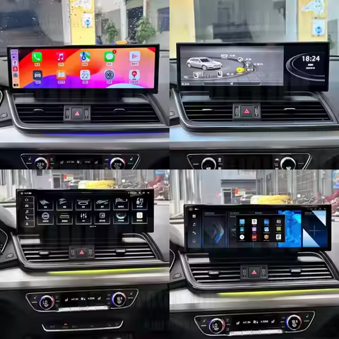 14.9 Inch Screen Android 14 For Audi Q5 Q5L 2018-2020 Car Radio DSP Player Multimedia 5G GPS Carplay