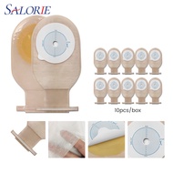 Salorie 10pcs Colostomy Bag20-65mm Stoma Bag Drainable one-piece System Ostomy Bag Pouch Ostomy Stom