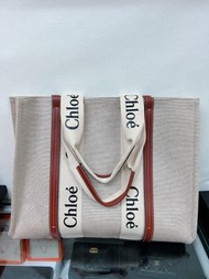 Chloe woody tote large size 托特包