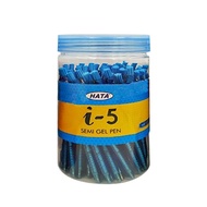 HATA Retractable Semi Gel Pen 0.5mm i5 / 0.7mm i7 50pcs