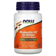 NOW Foods Probiotic-10 50 Billion 50 Veg Capsules