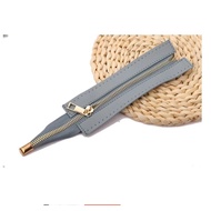 Replacement leather bag zipper 18cm long - handmade bag zipper 18cm K6/2