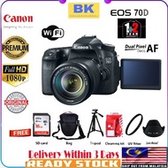 Canon EOS 70D 18-55mm IS Lens Malaysia Warranty
