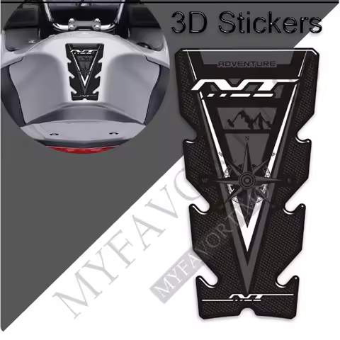 Motorcycle For Honda NT 650 700V 1000 1100 NT650 NT1100 Adventure Stickers Decals Protector Tank Pad