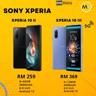 Sony Xperia 10 iii & Xperia 10 ii 6GB RAM 128GB ROM (Original used)