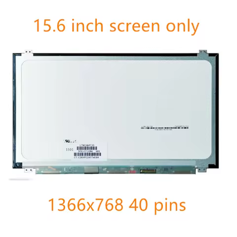 15.6'' slim laptop lcd matrix LTN156AT35 T01 H01 301 N156BGE-LB1 L31 L41 LTN156AT20 LTN156AT30 B156X