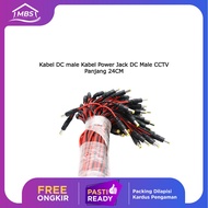 DC male cable DC Male Jack Power Cable cctv power cable