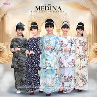 ANGGUN COTTON Baju Kurung Kids Medina Batch 4 Material Moss Crepe
