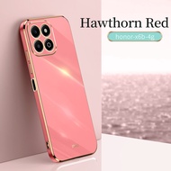 สำหรับ Honor เคส X7C ป้องกันฝาหลังซิลิโคน TPU อ่อน HonorX7C กันกระแทกเคลือบด้วยไฟฟ้า