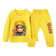 Baju Piyama Tidur Gambar Naruto Stelan Panjang Anak Laki Laki Usia 1-10thun KS-681