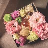 典藏威士忌鮮花禮盒