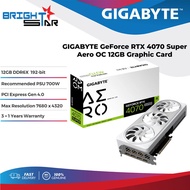 GIGABYTE GeForce RTX 4070 Super Aero OC 12GB Graphic Card