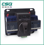 ATS CSQ เอทีเอสสวิทช์ 3 เฟส 380V 3 โพล 63A สวิตช์เปลี่ยนแหล่งจ่ายไฟฟ้าอัตโนมัติ (CSQ Automatic Trans