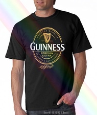 Top Choices Trendy Printed T-Shirts Ready Stock Guinness Stout Beer Logo Dublin Black TT shirt T shi