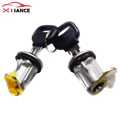 LH & RH Door Lock Cylinder Keys For Ford Festiva Mazda 626 B1800 B2000 B2200 B2600 RX-3 RX-4 RX-7 BE