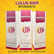 Minyak montok, bust up original, payudara anjal, punggung besar, ubat montok, krim besarkan payudara