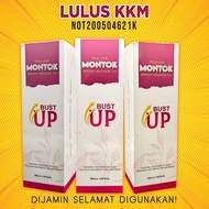 Minyak montok, bust up original, payudara anjal, punggung besar, ubat montok, krim besarkan payudara + gift