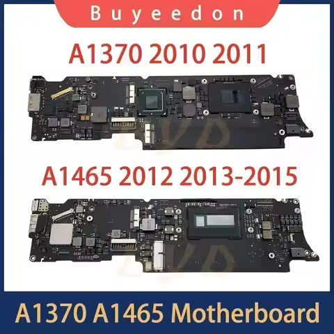 Original A1465 Motherboard For MacBook Air 11" A1465 Logic Board 2012 2013 2014 2015 Years