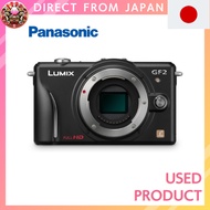 【Used】Panasonic Digital SLR Camera GF2 Body Full HD Movie SLR Esprit Black DMC-GF2 -K【Direct From Ja