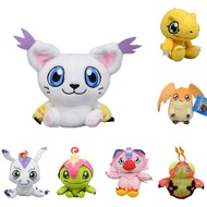 30cm Digimon Plush Patamon Agumon Palmon Biyomon Gomamon Gatomon Pendant Keychain Toy ITCO