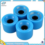 【ouwym9al】PUENTE 4Pcs Cruiser Skateboard Wheels PU Wheels Long Board Cruiser Wheels with ABCE-9 Bear