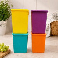 Tupperware tall summer fresh 2.2L tall square round/ retail 1 piece